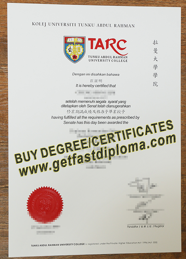 buy a fake UTARC degree