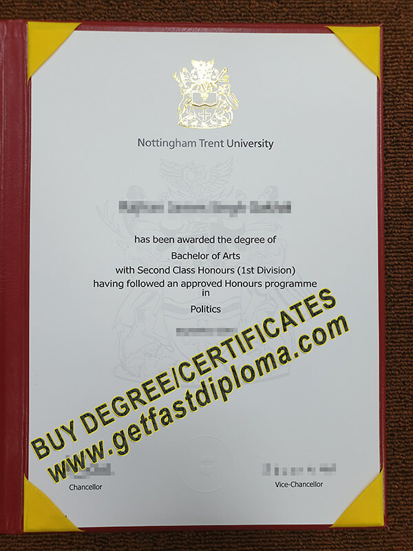  Nottingham Trent University degree 