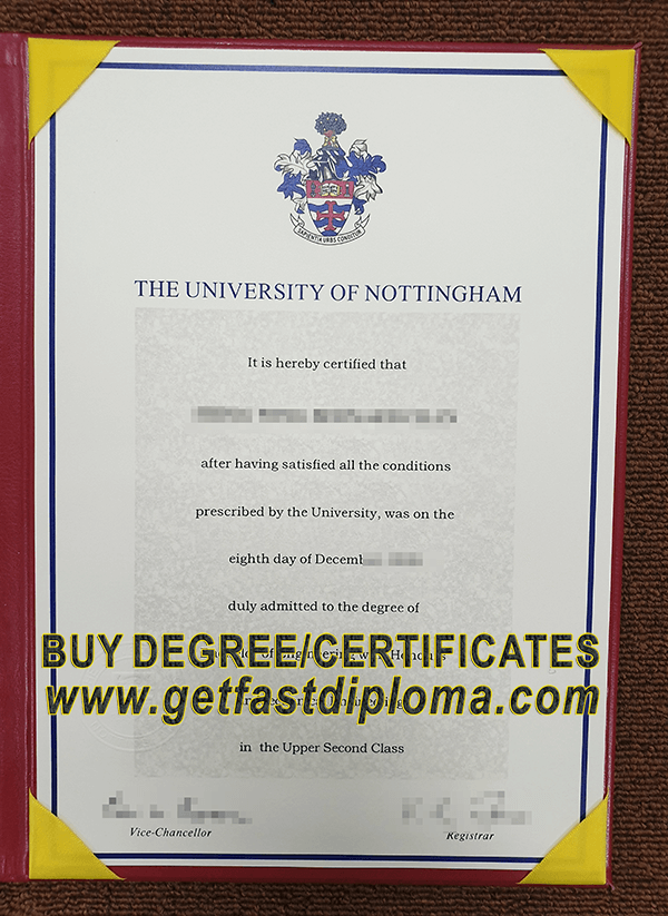 The University of Nottingham degree, how much for a fake diploma_buy