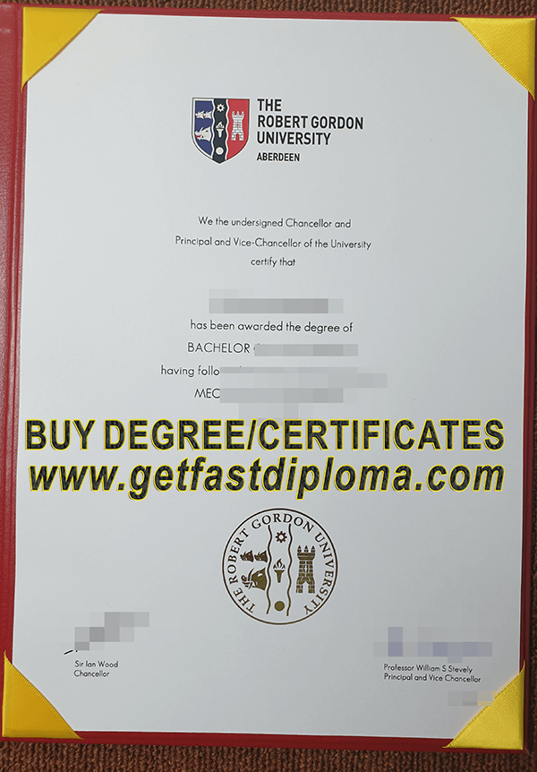 RGU fake diploma