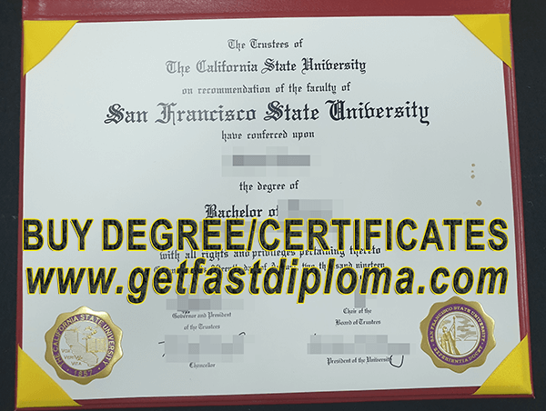 SFSU fake degree
