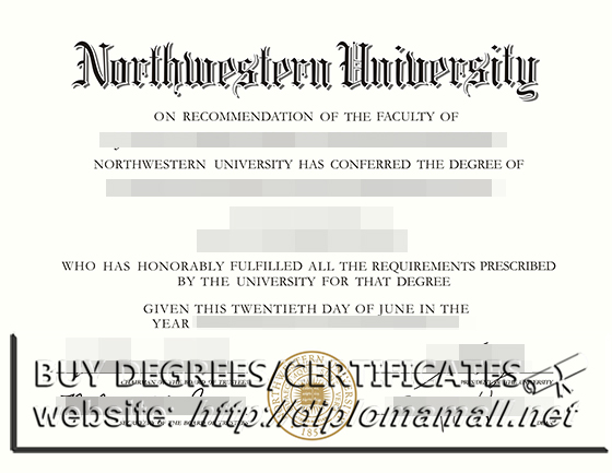 Northwestern University diploma, how to buy bachelor degree?