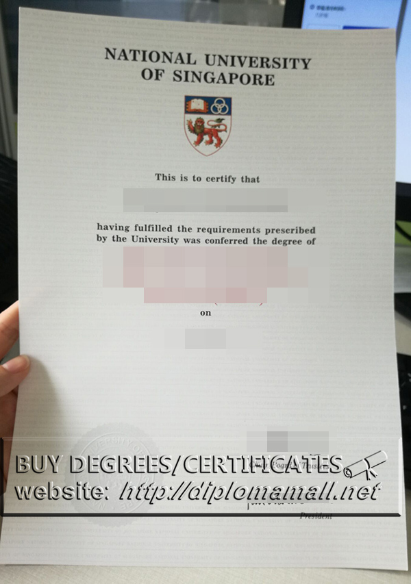 National University of Singapore diploma.buy NUS degree cert
