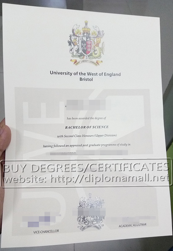 University of the West of England Bristol(UWE)degree