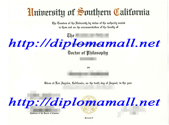 degree from the University of Southern California