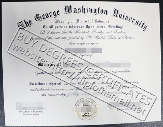  George Washington University(GWU) degree