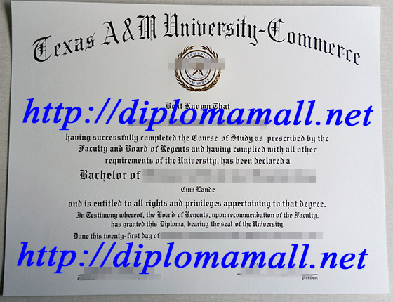 degree from Texas A&M University-Commerce