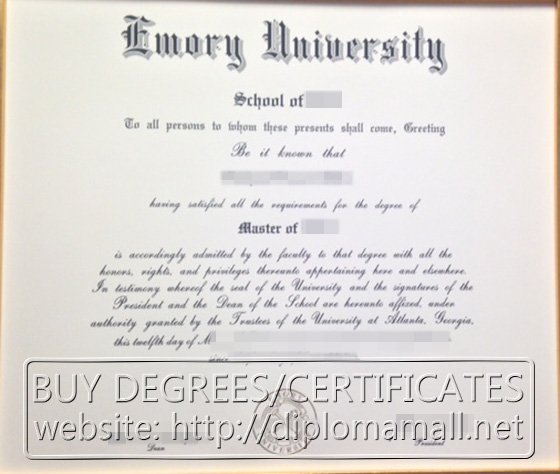 degree from Emory University
