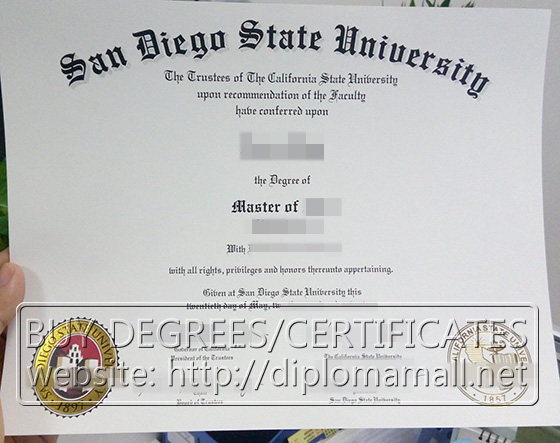 San Diego State University(SDSU)degree