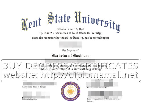 Kent State University bachelor degree