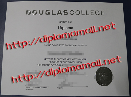  Douglas College diploma