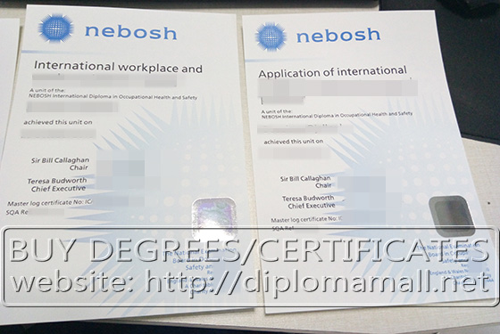nebosh international certificate