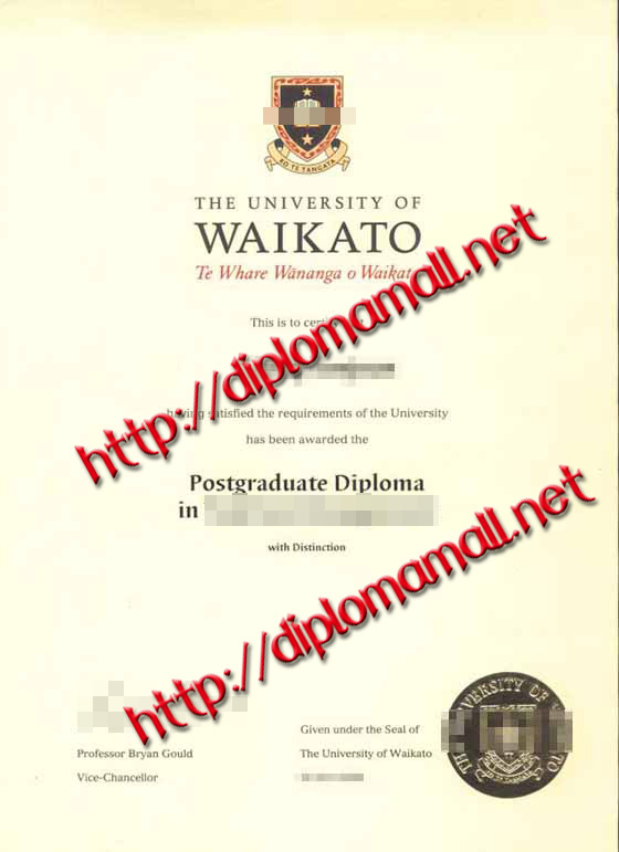 University of Waikato degree